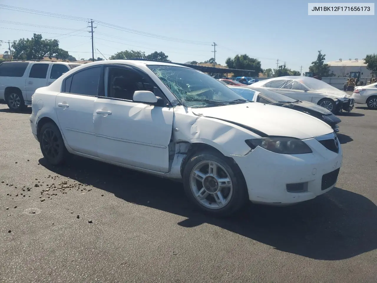 2007 Mazda 3 I VIN: JM1BK12F171656173 Lot: 62560205