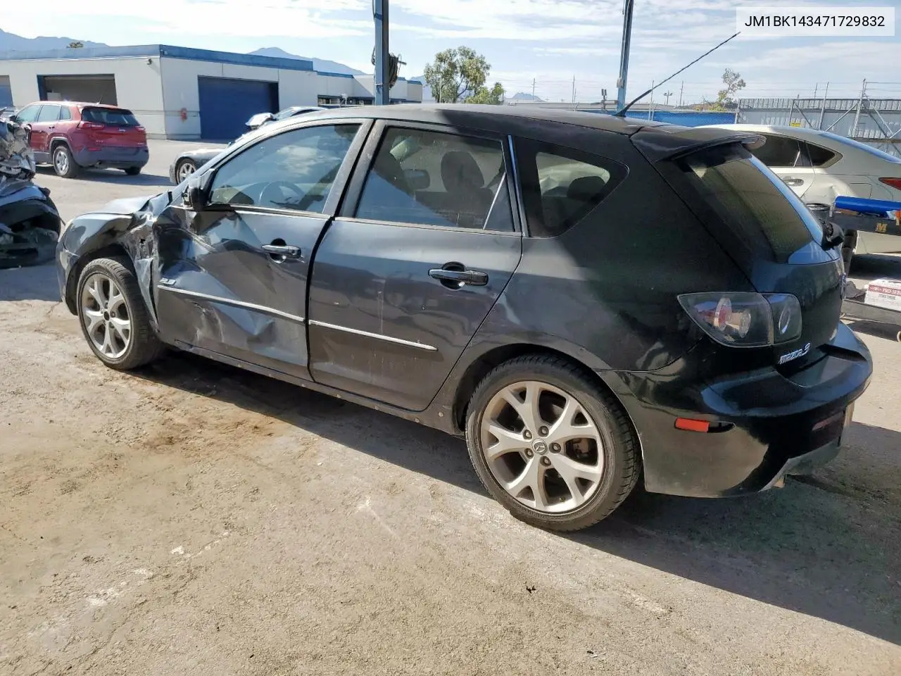 2007 Mazda 3 Hatchback VIN: JM1BK143471729832 Lot: 62760365