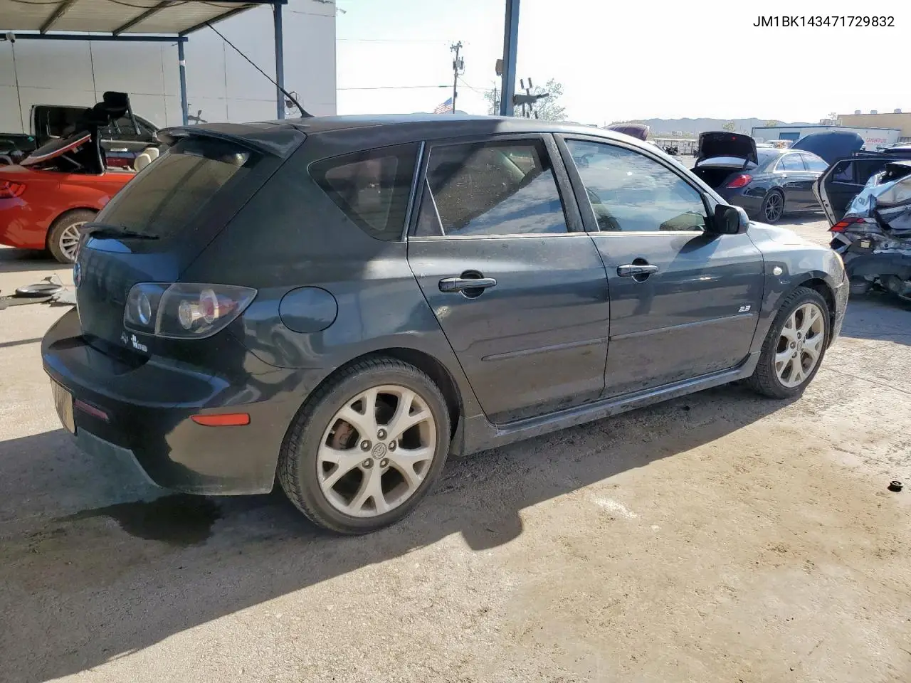 2007 Mazda 3 Hatchback VIN: JM1BK143471729832 Lot: 62760365