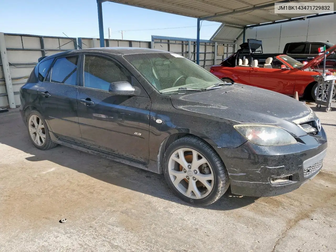 2007 Mazda 3 Hatchback VIN: JM1BK143471729832 Lot: 62760365