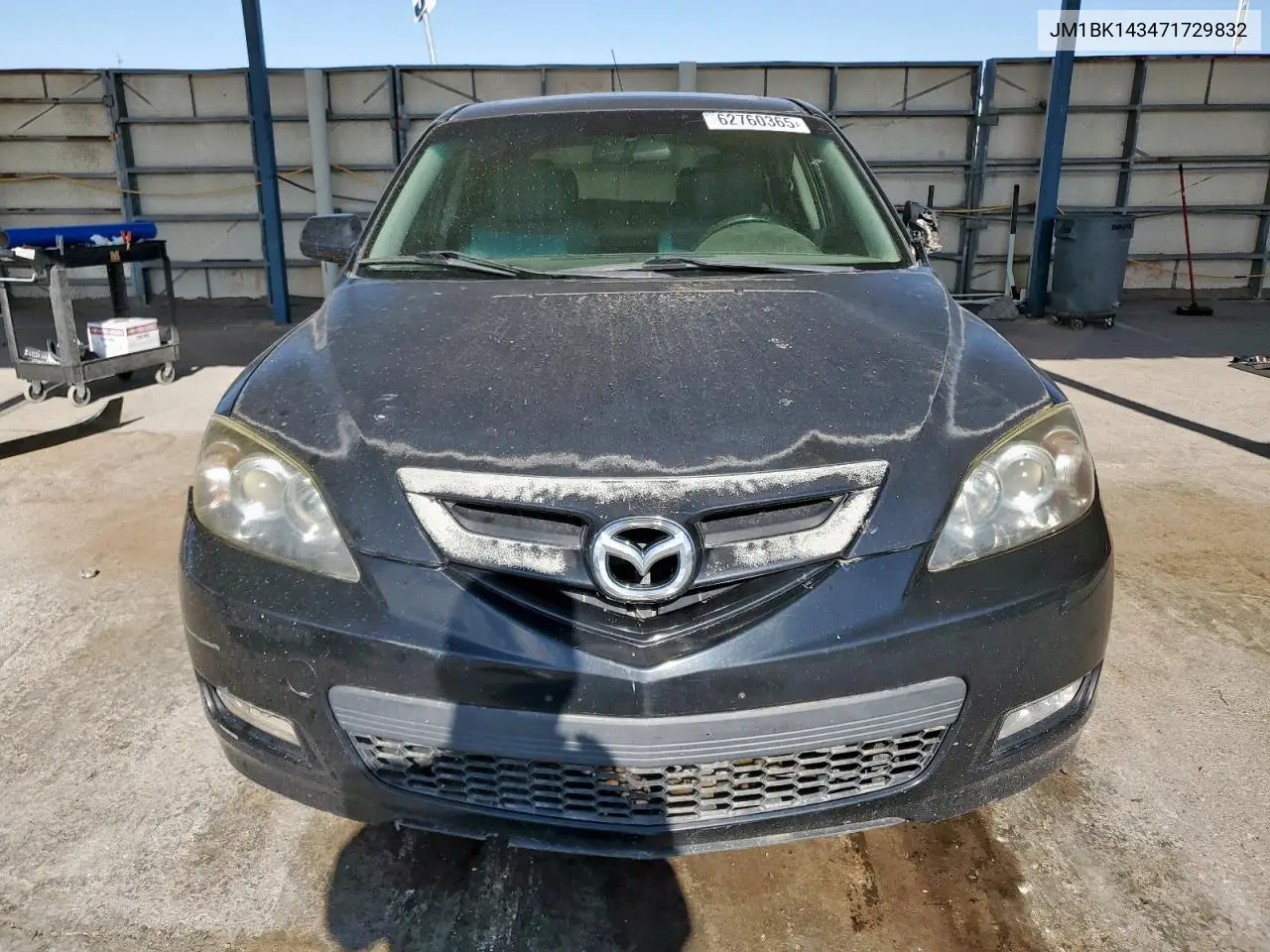 2007 Mazda 3 Hatchback VIN: JM1BK143471729832 Lot: 62760365
