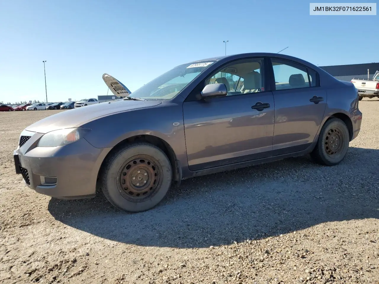 2007 Mazda 3 I VIN: JM1BK32F071622561 Lot: 62869775