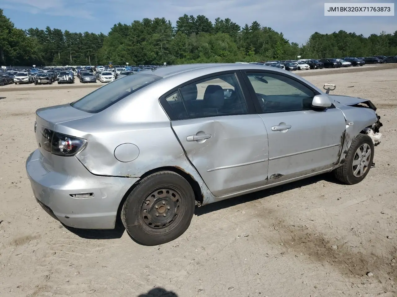 2007 Mazda 3 I VIN: JM1BK32GX71763873 Lot: 63246905