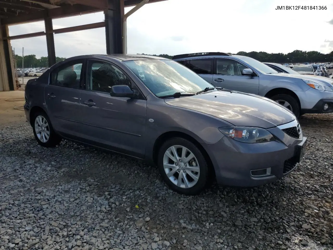 2008 Mazda 3 I VIN: JM1BK12F481841366 Lot: 56429015