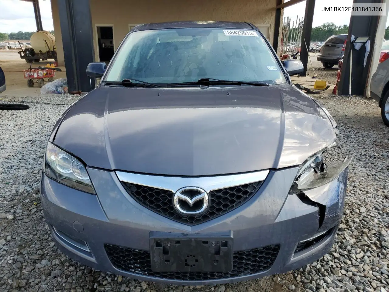 2008 Mazda 3 I VIN: JM1BK12F481841366 Lot: 56429015