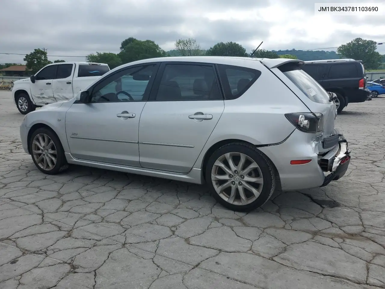 2008 Mazda 3 Hatchback VIN: JM1BK343781103690 Lot: 56530295