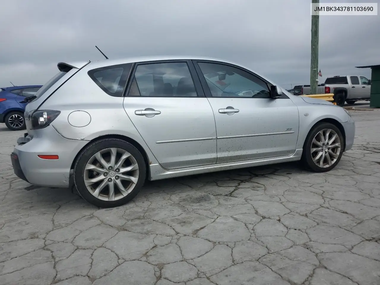 2008 Mazda 3 Hatchback VIN: JM1BK343781103690 Lot: 56530295