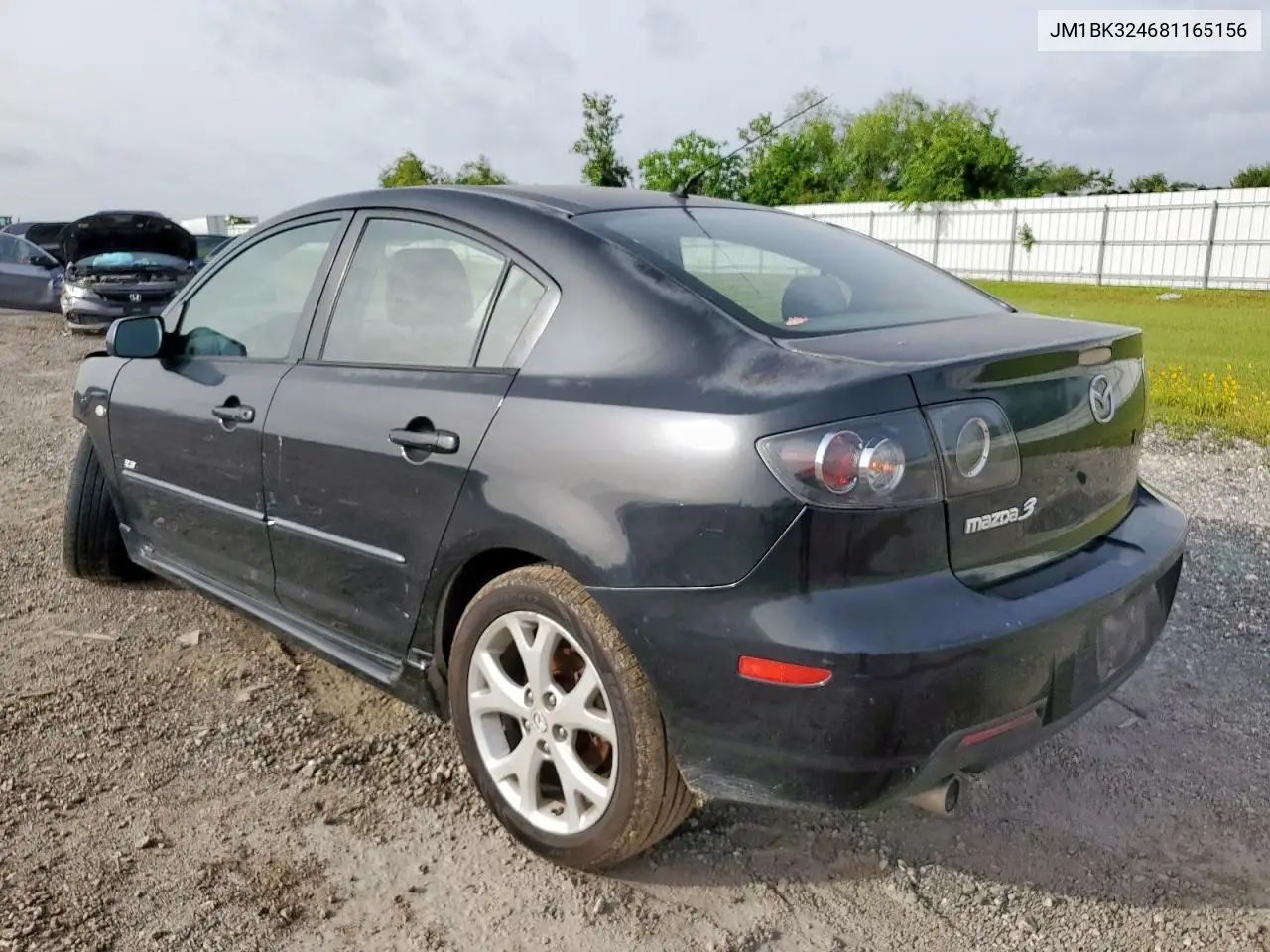 2008 Mazda 3 S VIN: JM1BK324681165156 Lot: 56553655