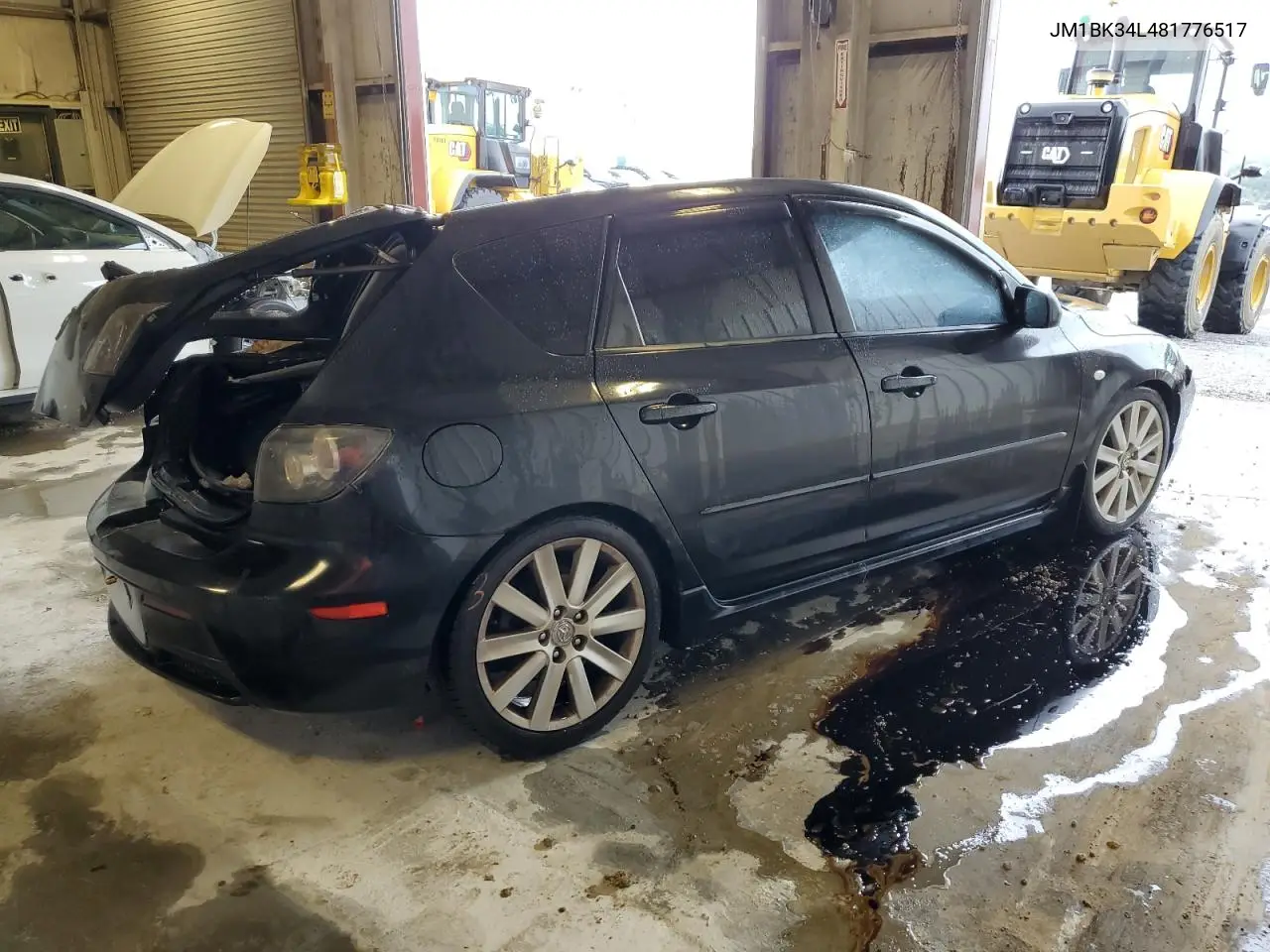 2008 Mazda Speed 3 VIN: JM1BK34L481776517 Lot: 61673085