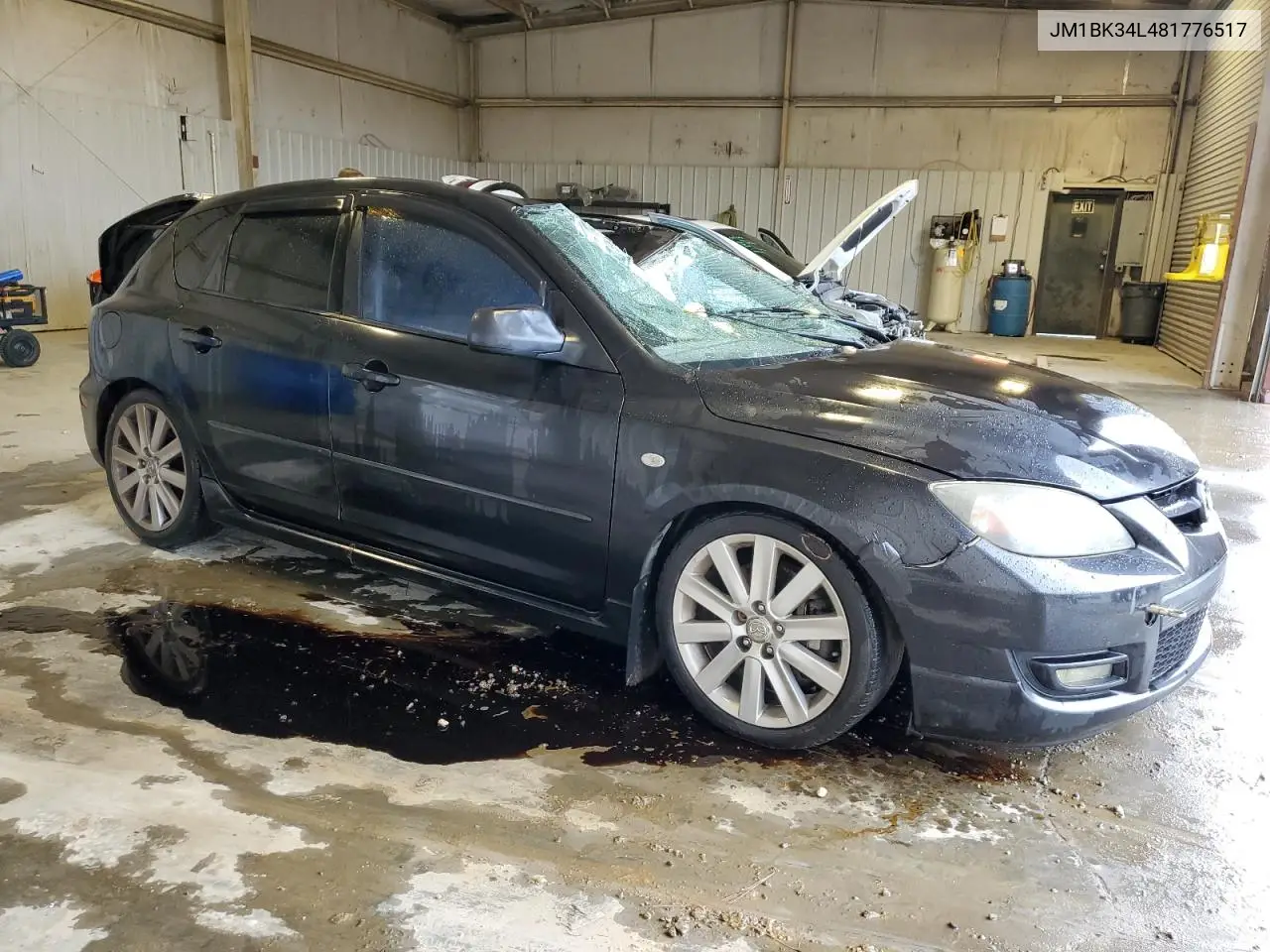 2008 Mazda Speed 3 VIN: JM1BK34L481776517 Lot: 61673085