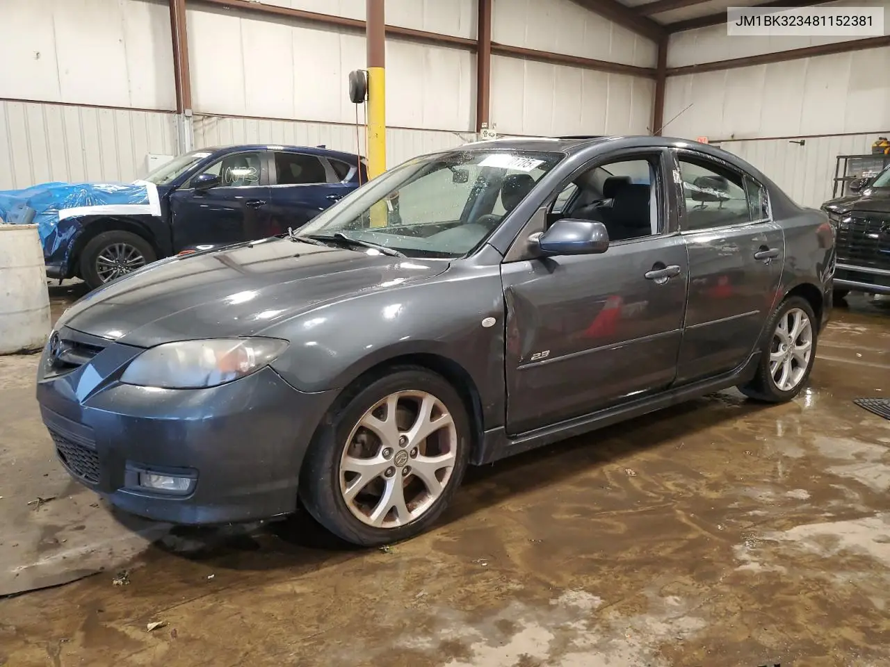 2008 Mazda 3 S VIN: JM1BK323481152381 Lot: 62650705