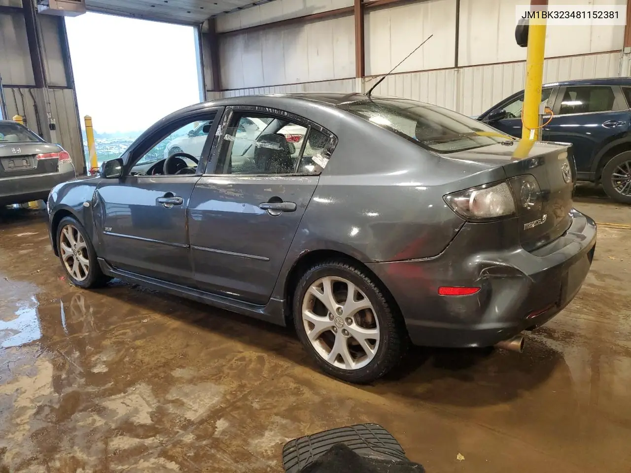 2008 Mazda 3 S VIN: JM1BK323481152381 Lot: 62650705