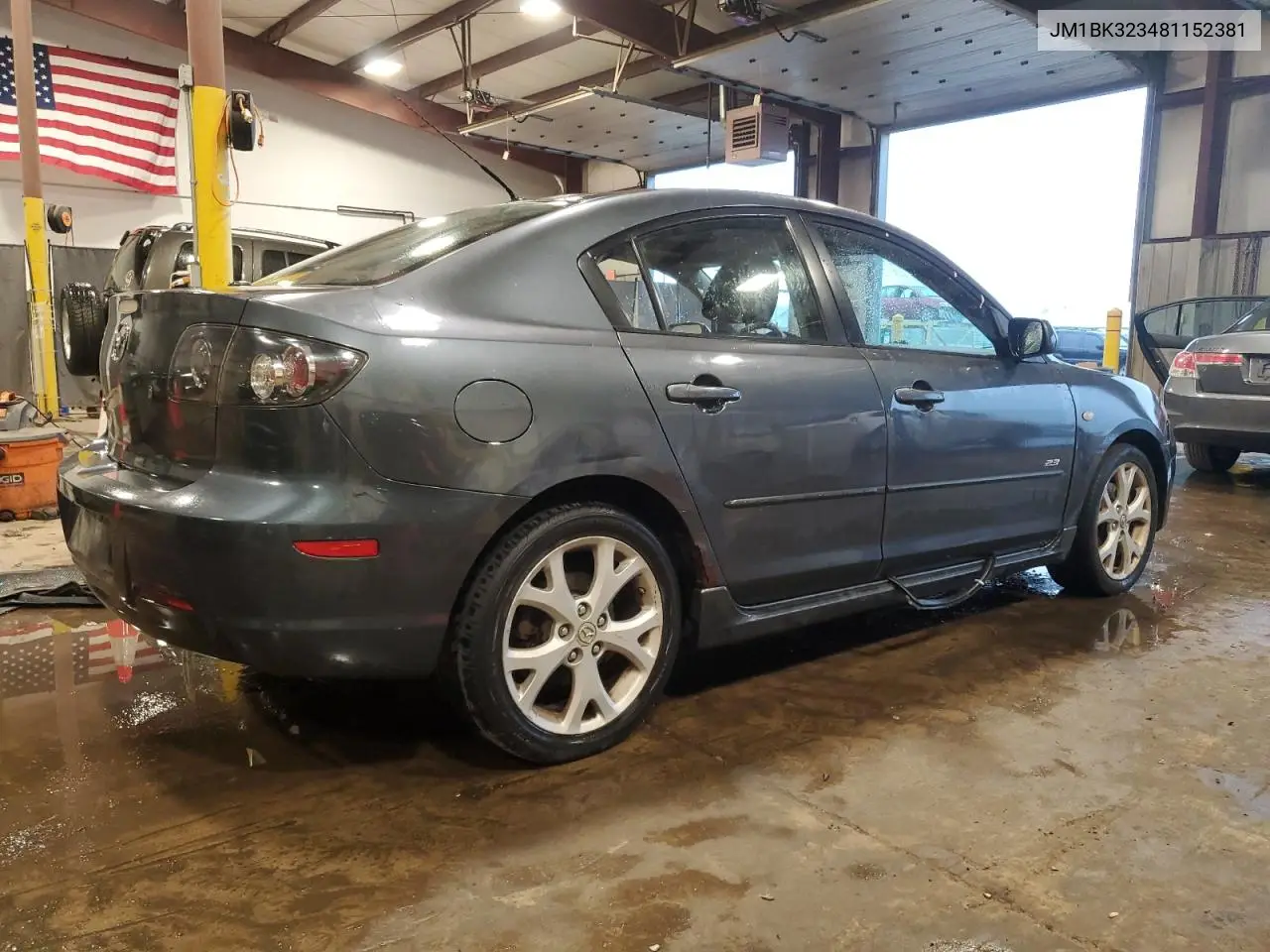 2008 Mazda 3 S VIN: JM1BK323481152381 Lot: 62650705