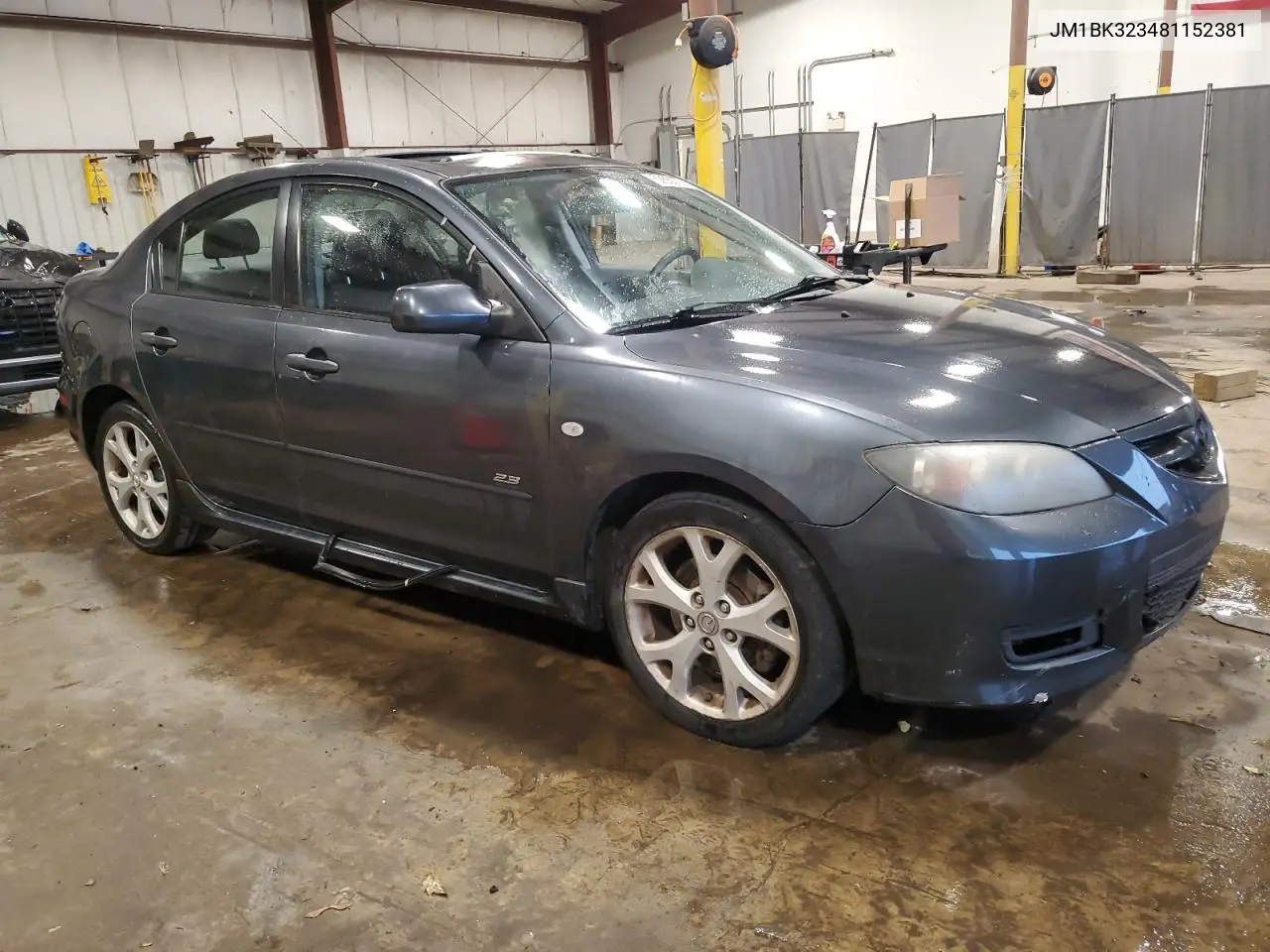 2008 Mazda 3 S VIN: JM1BK323481152381 Lot: 62650705