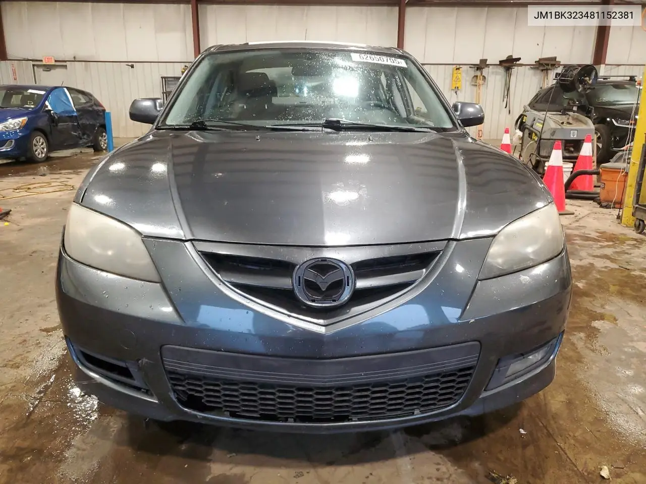 2008 Mazda 3 S VIN: JM1BK323481152381 Lot: 62650705
