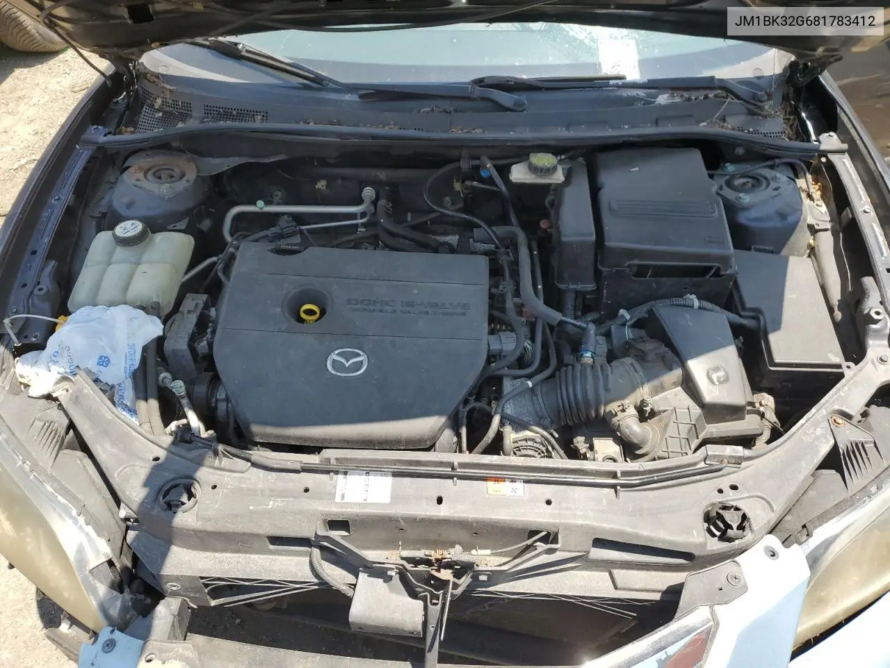 2008 Mazda 3 I VIN: JM1BK32G681783412 Lot: 62685815