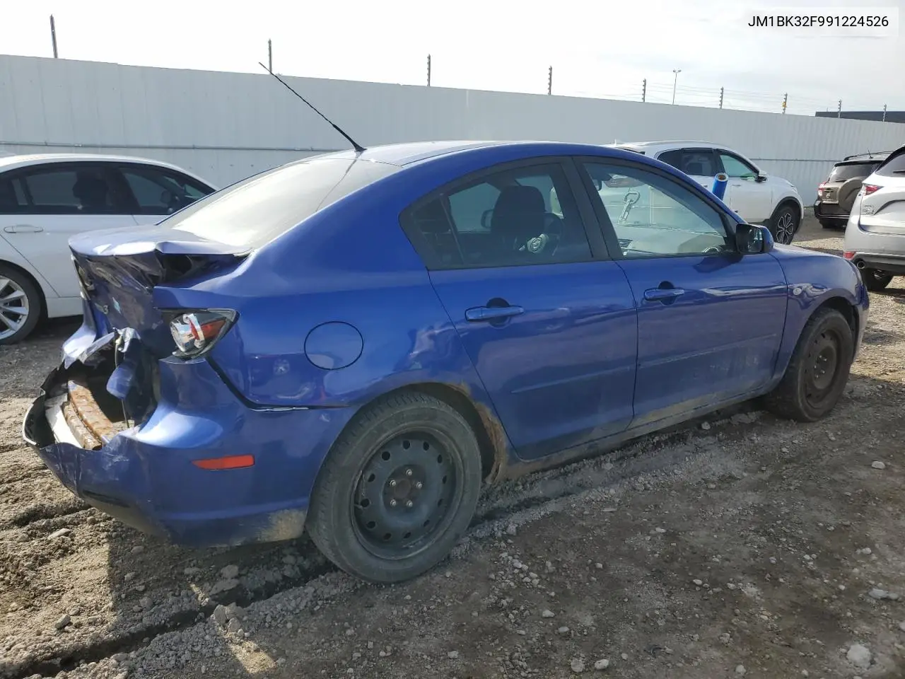 2009 Mazda 3 I VIN: JM1BK32F991224526 Lot: 55859445