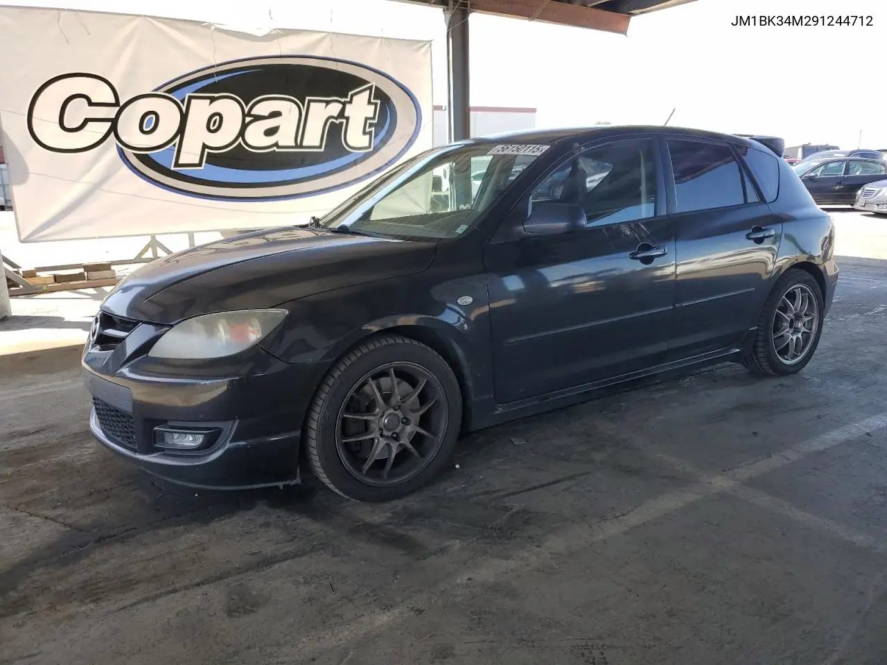 2009 Mazda Speed 3 VIN: JM1BK34M291244712 Lot: 56150115