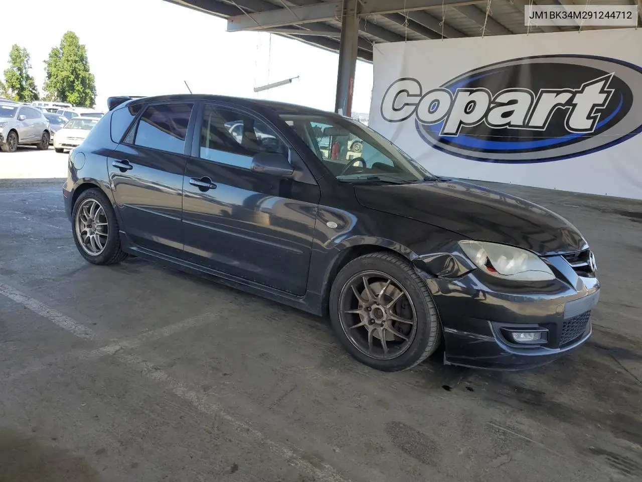 2009 Mazda Speed 3 VIN: JM1BK34M291244712 Lot: 56150115