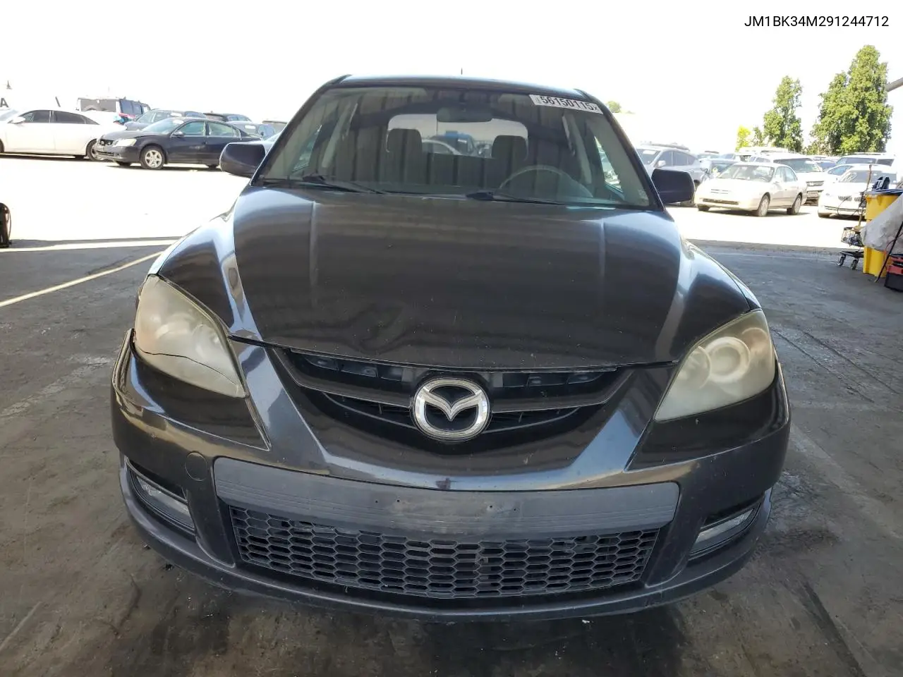 2009 Mazda Speed 3 VIN: JM1BK34M291244712 Lot: 56150115