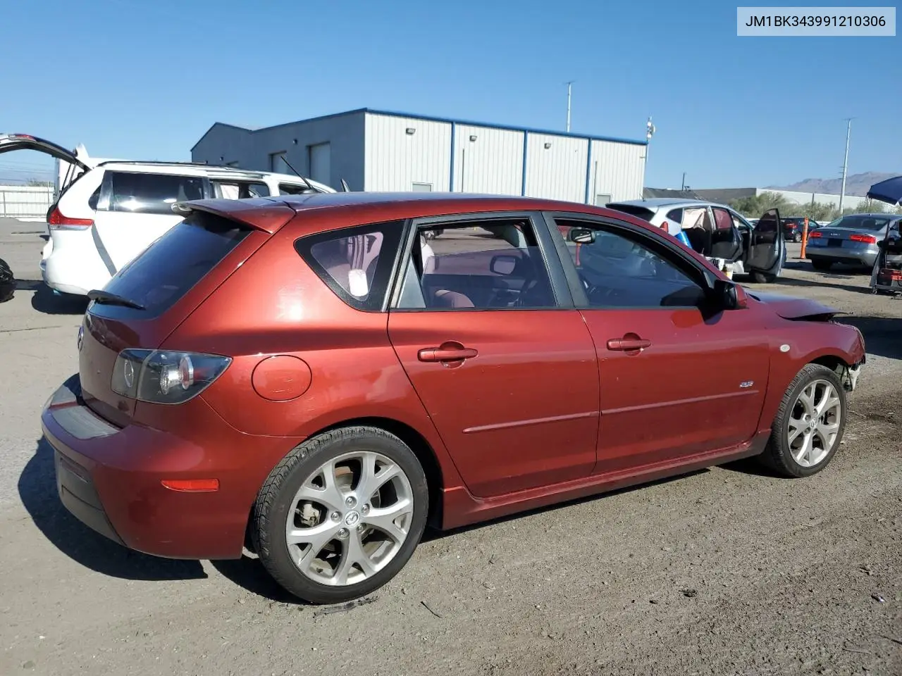 2009 Mazda 3 S VIN: JM1BK343991210306 Lot: 62683105