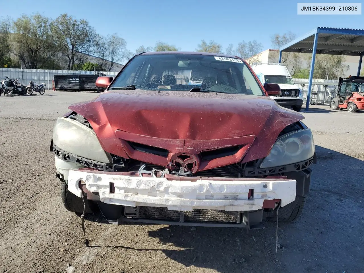 2009 Mazda 3 S VIN: JM1BK343991210306 Lot: 62683105