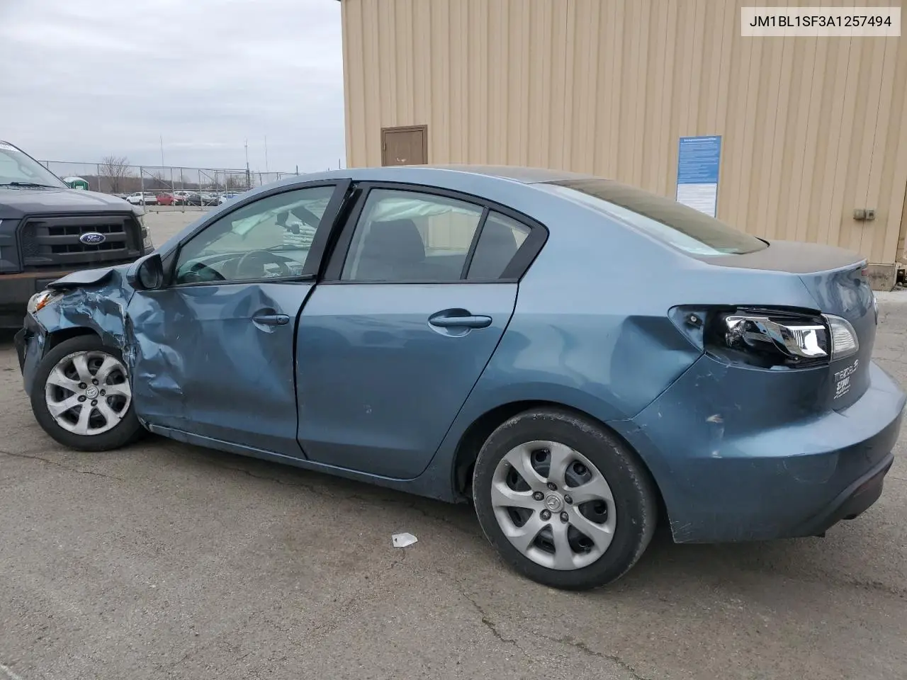 2010 Mazda 3 I VIN: JM1BL1SF3A1257494 Lot: 53808205