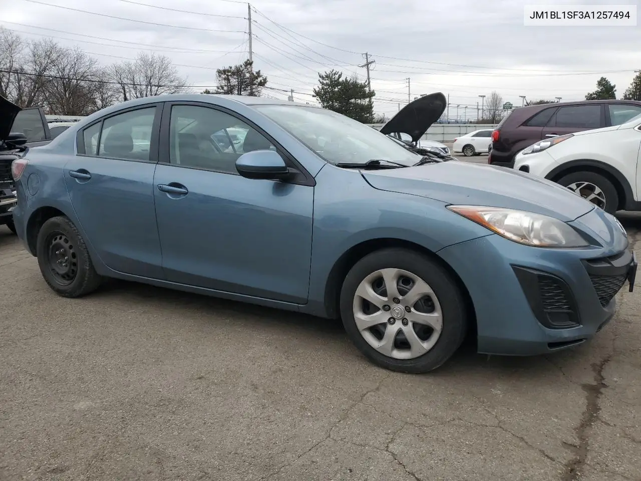 2010 Mazda 3 I VIN: JM1BL1SF3A1257494 Lot: 53808205