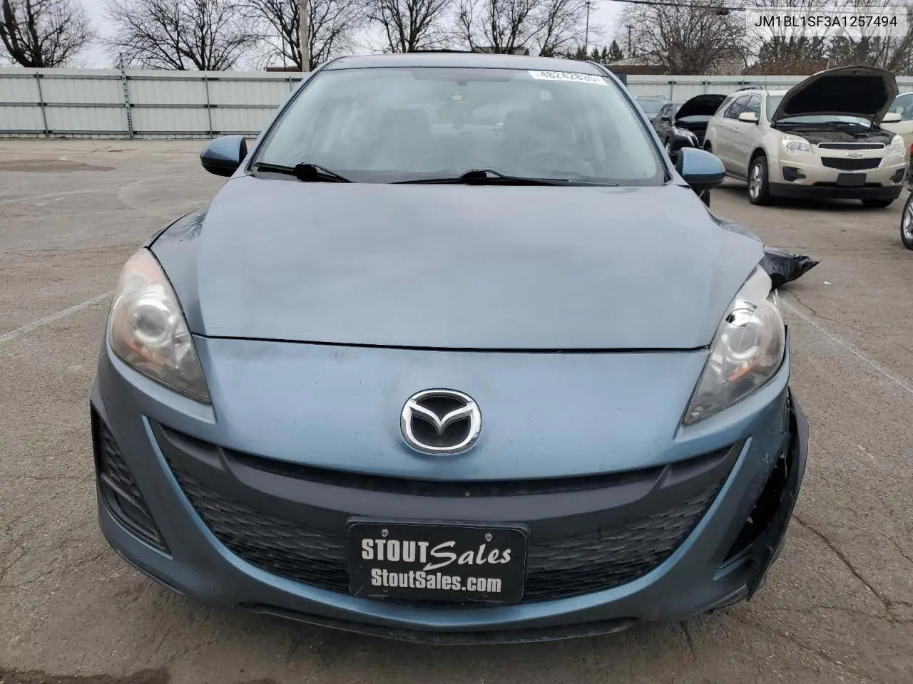 2010 Mazda 3 I VIN: JM1BL1SF3A1257494 Lot: 53808205
