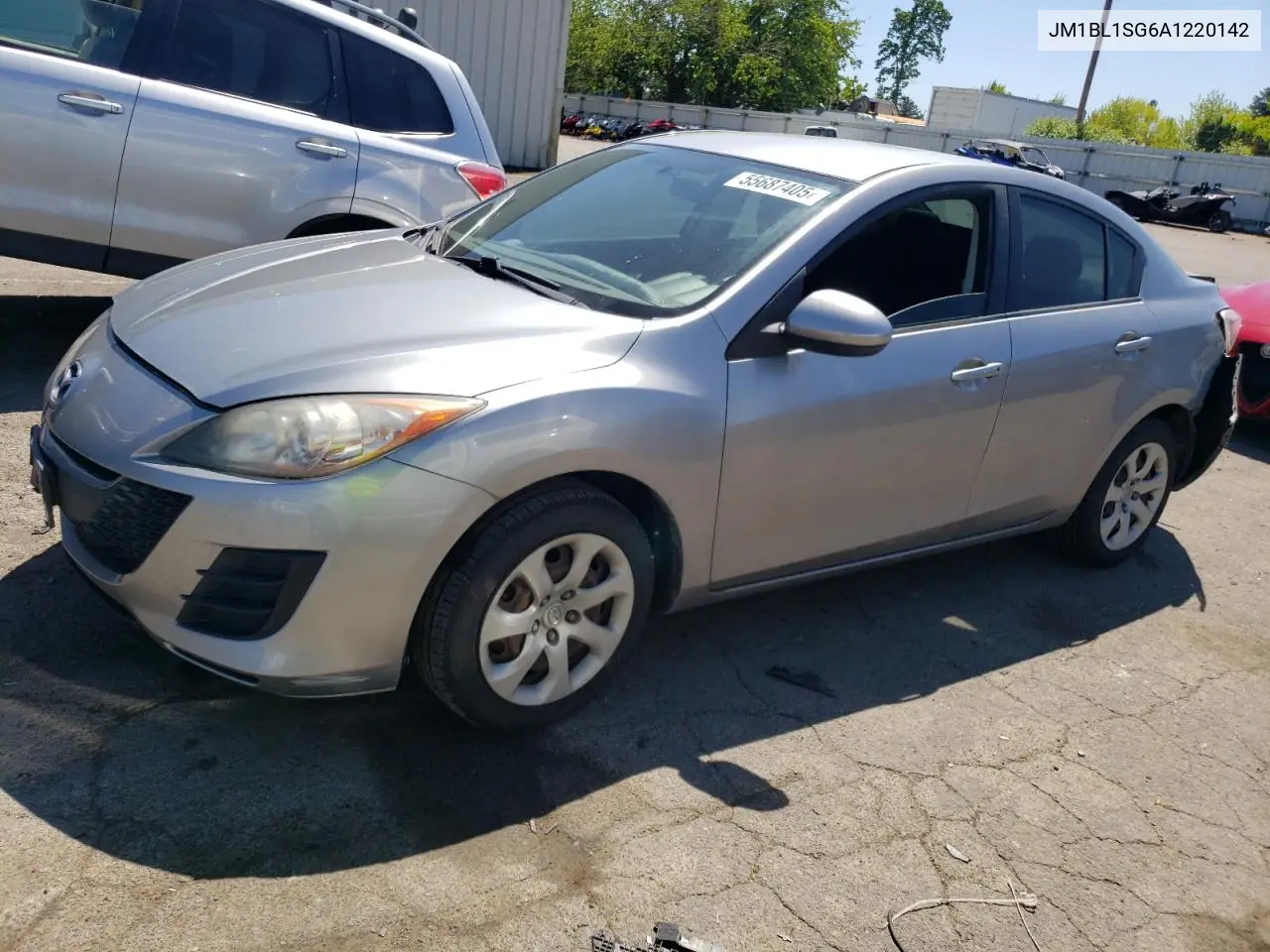 2010 Mazda 3 I VIN: JM1BL1SG6A1220142 Lot: 55687405