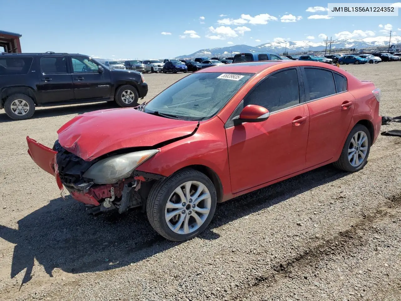 2010 Mazda 3 S VIN: JM1BL1S56A1224352 Lot: 55839935