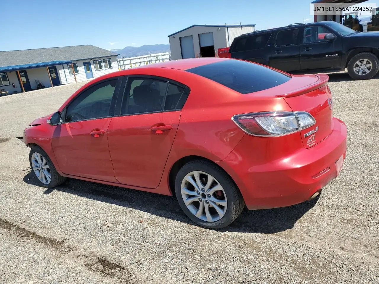 2010 Mazda 3 S VIN: JM1BL1S56A1224352 Lot: 55839935
