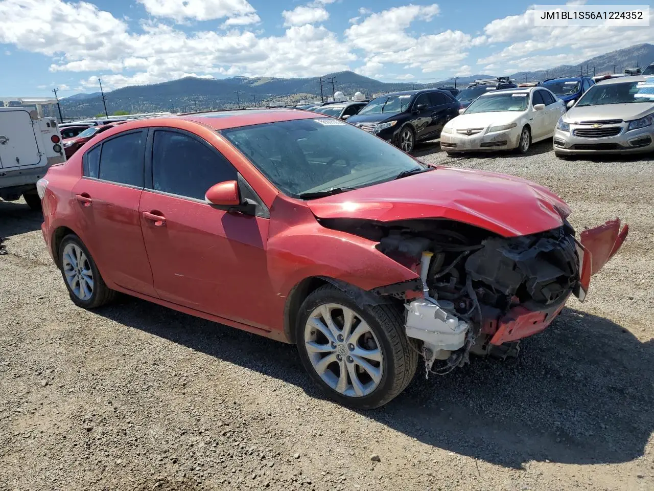 2010 Mazda 3 S VIN: JM1BL1S56A1224352 Lot: 55839935