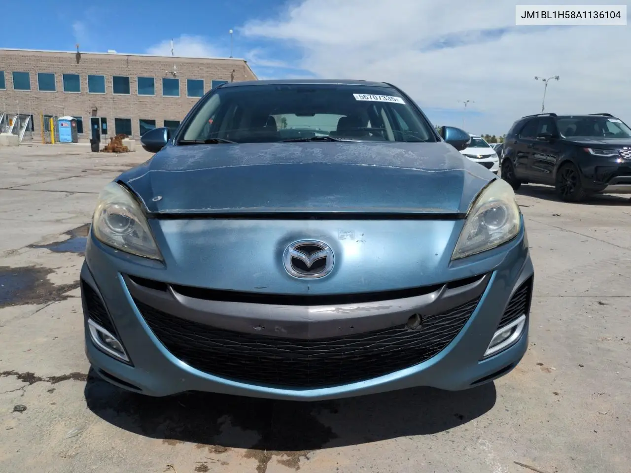2010 Mazda 3 S VIN: JM1BL1H58A1136104 Lot: 56707335