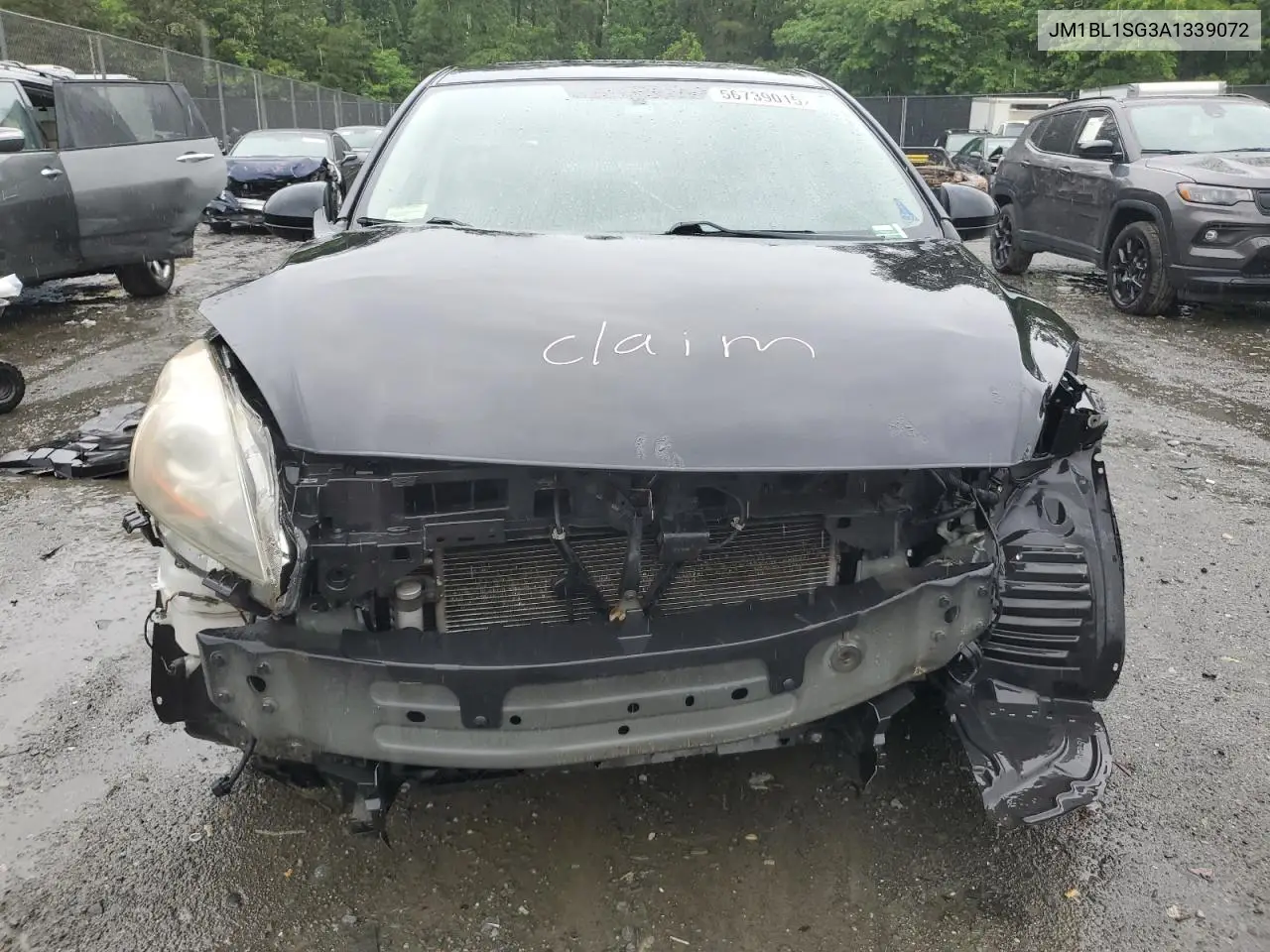 2010 Mazda 3 I VIN: JM1BL1SG3A1339072 Lot: 56739015