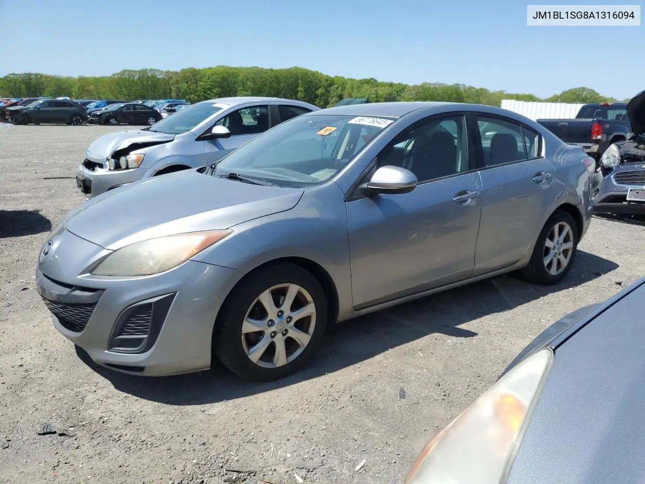 2010 Mazda 3 I VIN: JM1BL1SG8A1316094 Lot: 56776645