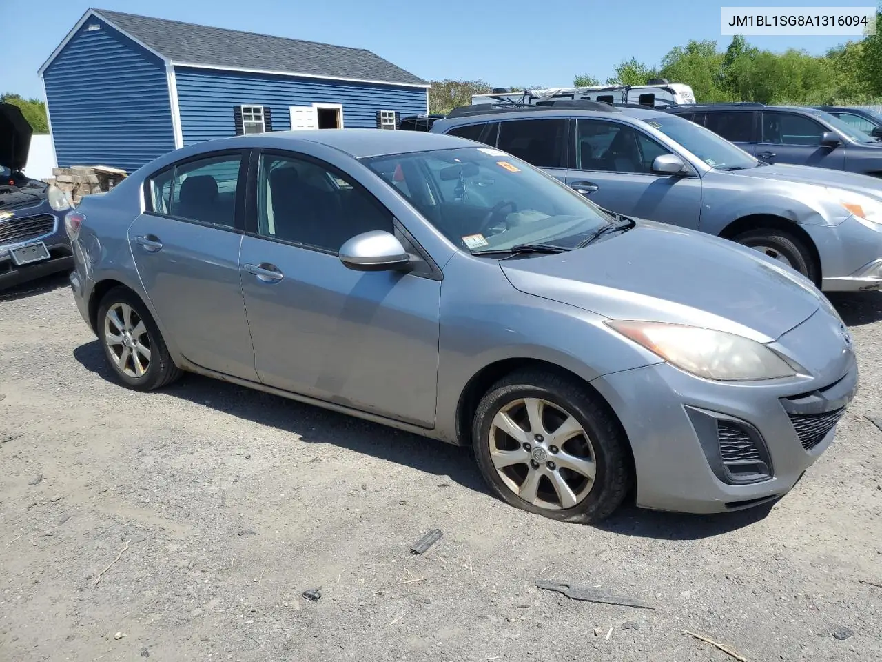 2010 Mazda 3 I VIN: JM1BL1SG8A1316094 Lot: 56776645