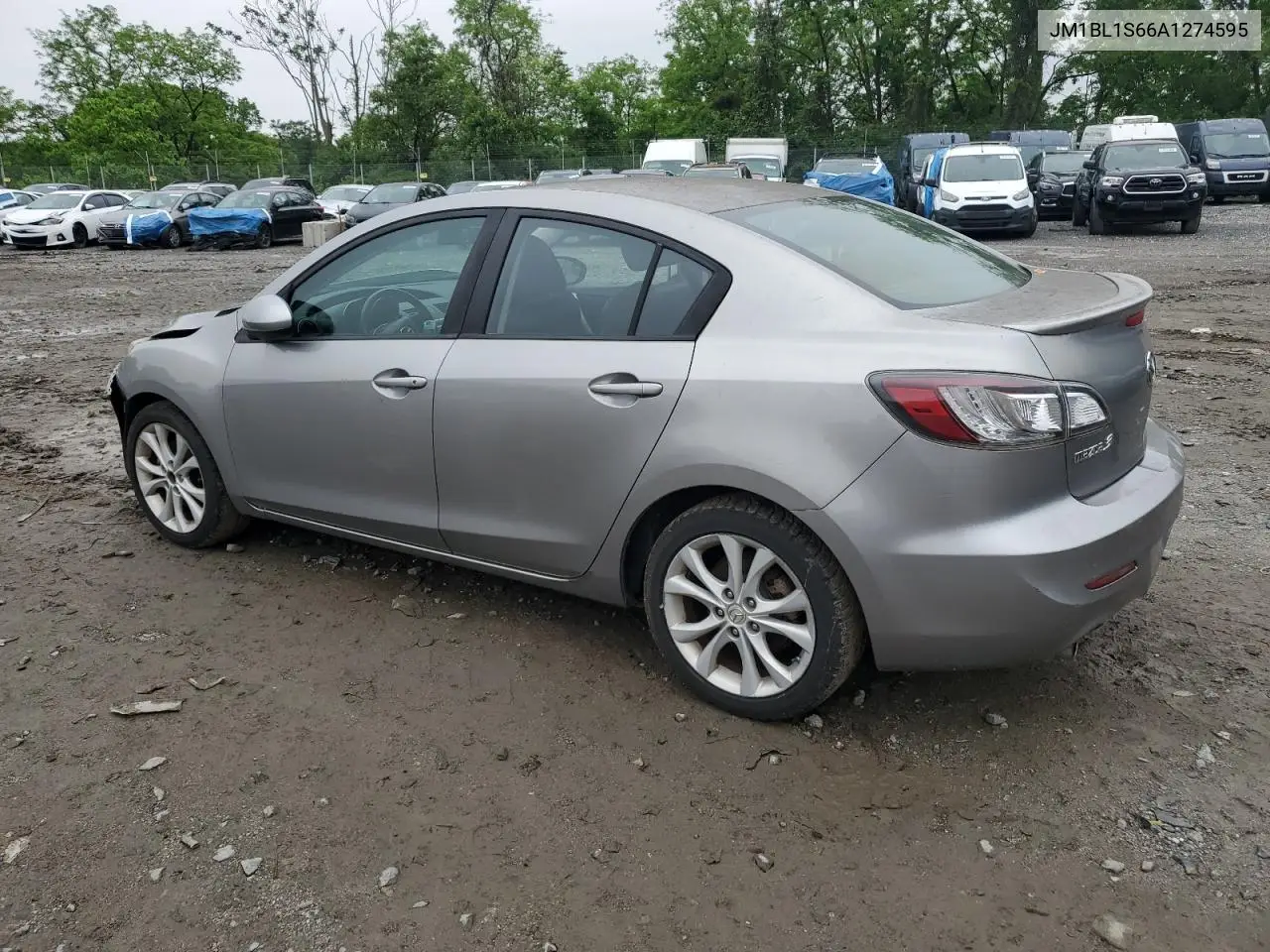 2010 Mazda 3 S VIN: JM1BL1S66A1274595 Lot: 57153845