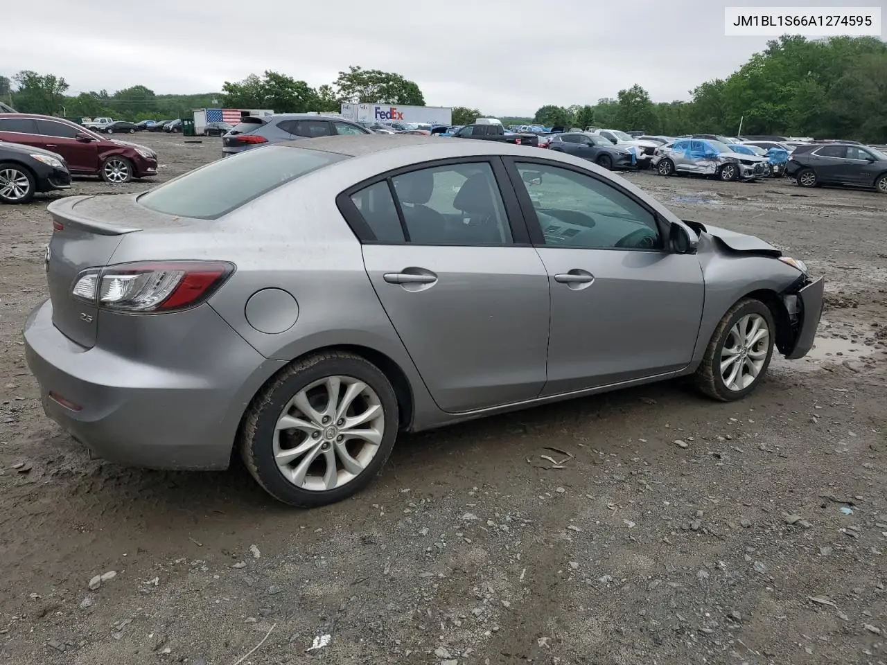 2010 Mazda 3 S VIN: JM1BL1S66A1274595 Lot: 57153845