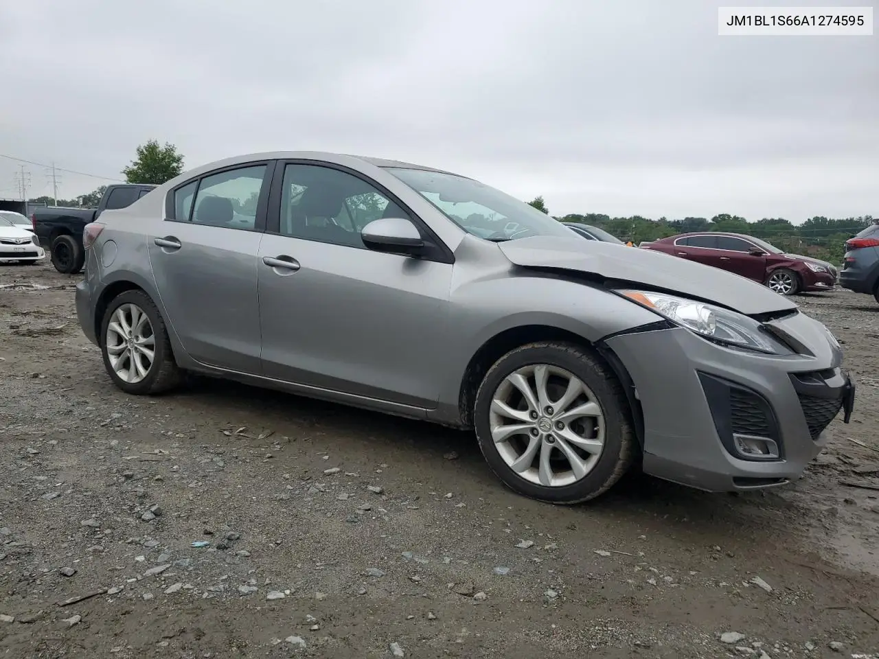 2010 Mazda 3 S VIN: JM1BL1S66A1274595 Lot: 57153845