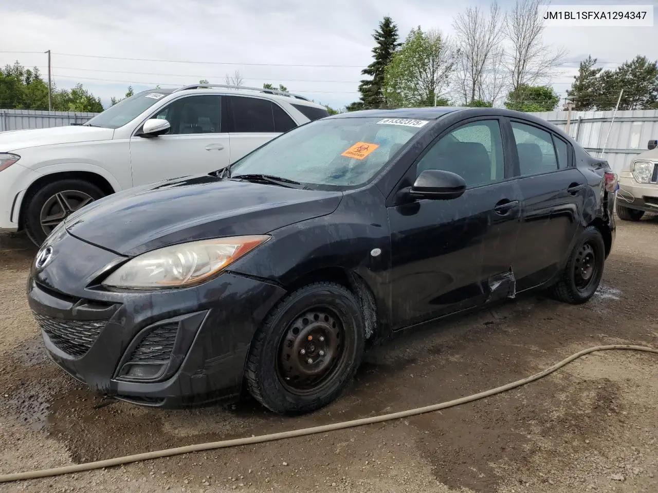 2010 Mazda 3 I VIN: JM1BL1SFXA1294347 Lot: 61332375
