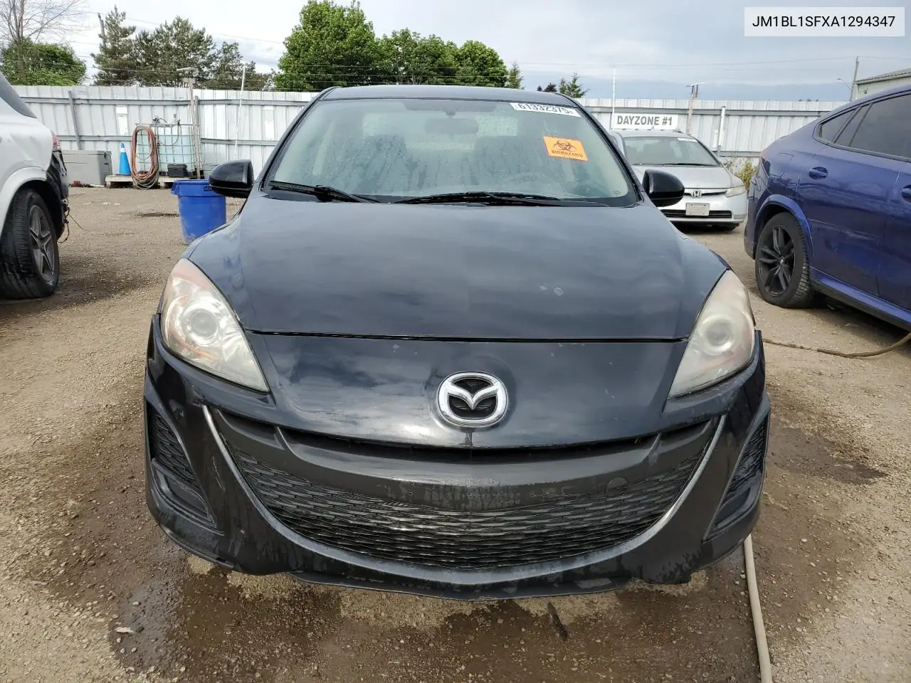 2010 Mazda 3 I VIN: JM1BL1SFXA1294347 Lot: 61332375