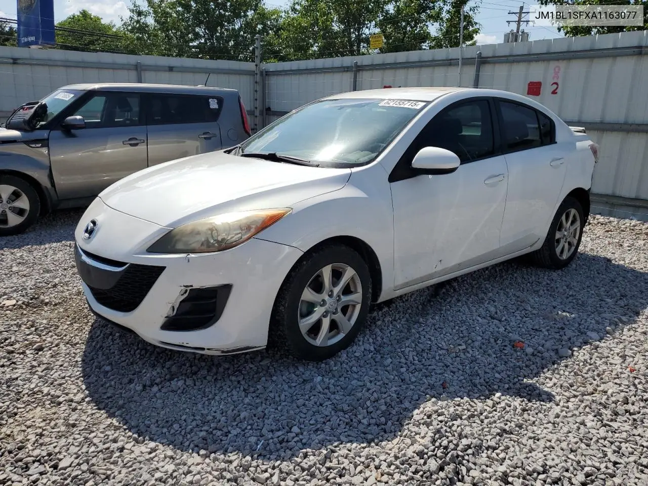 2010 Mazda 3 I VIN: JM1BL1SFXA1163077 Lot: 62155715