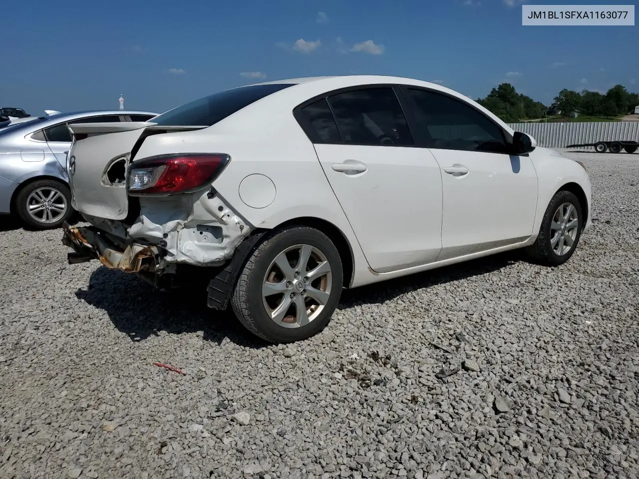 2010 Mazda 3 I VIN: JM1BL1SFXA1163077 Lot: 62155715