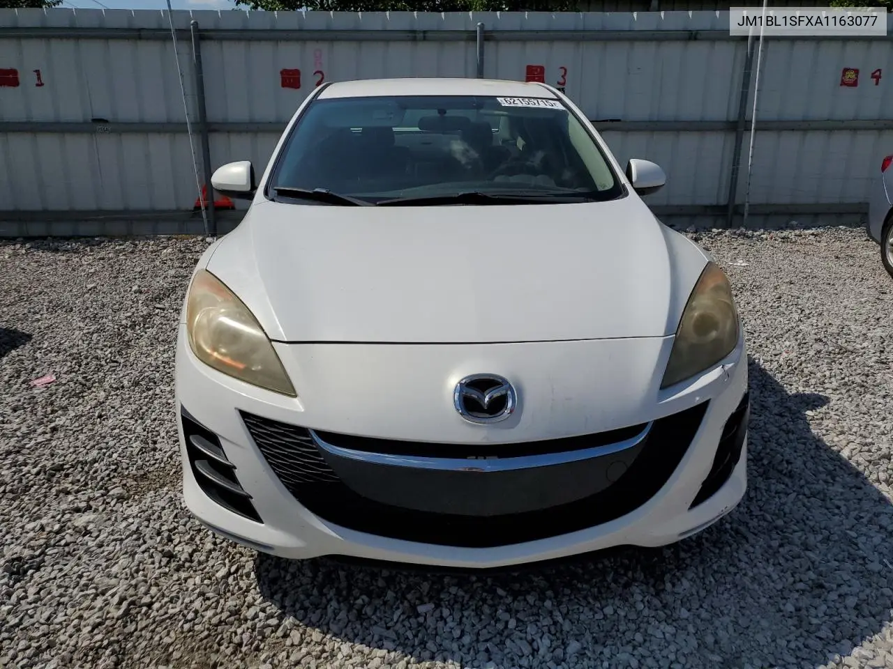 2010 Mazda 3 I VIN: JM1BL1SFXA1163077 Lot: 62155715
