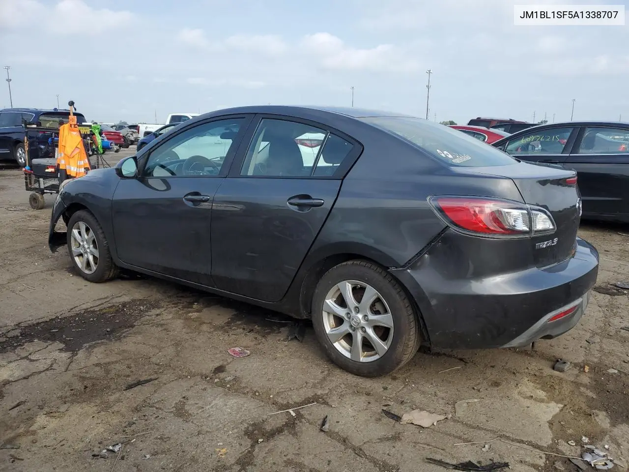 2010 Mazda 3 I VIN: JM1BL1SF5A1338707 Lot: 62719015