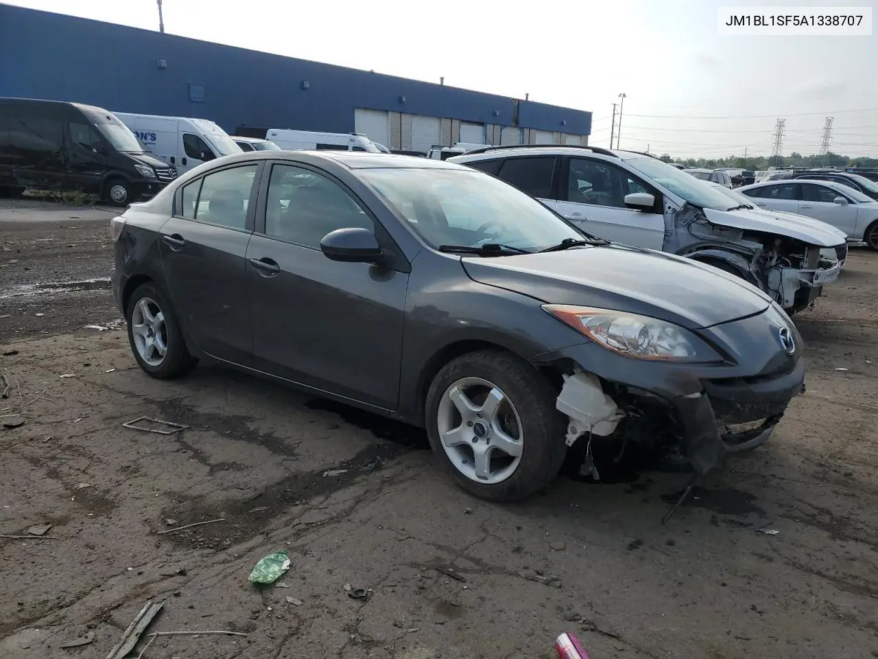 2010 Mazda 3 I VIN: JM1BL1SF5A1338707 Lot: 62719015