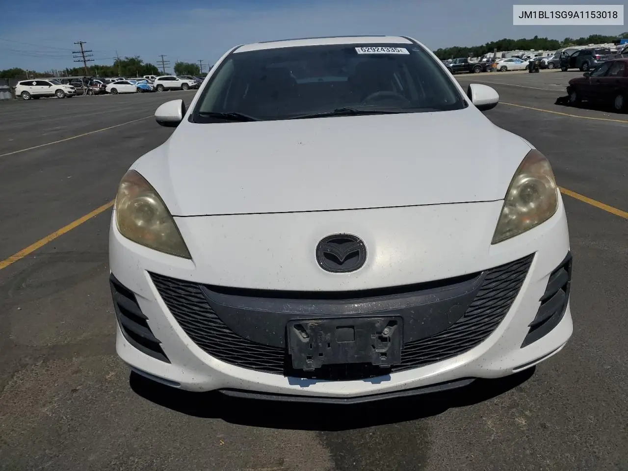 2010 Mazda 3 I VIN: JM1BL1SG9A1153018 Lot: 62924335