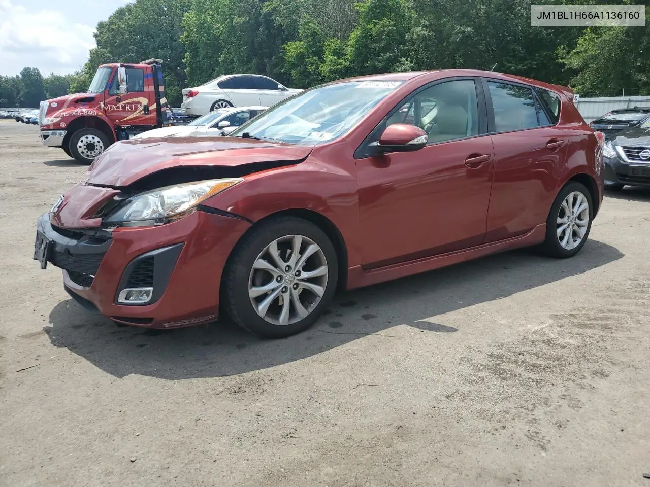 2010 Mazda 3 S VIN: JM1BL1H66A1136160 Lot: 63142705