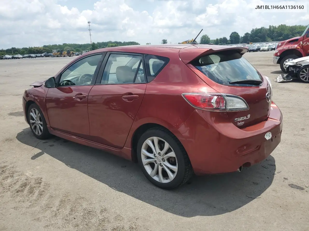 2010 Mazda 3 S VIN: JM1BL1H66A1136160 Lot: 63142705